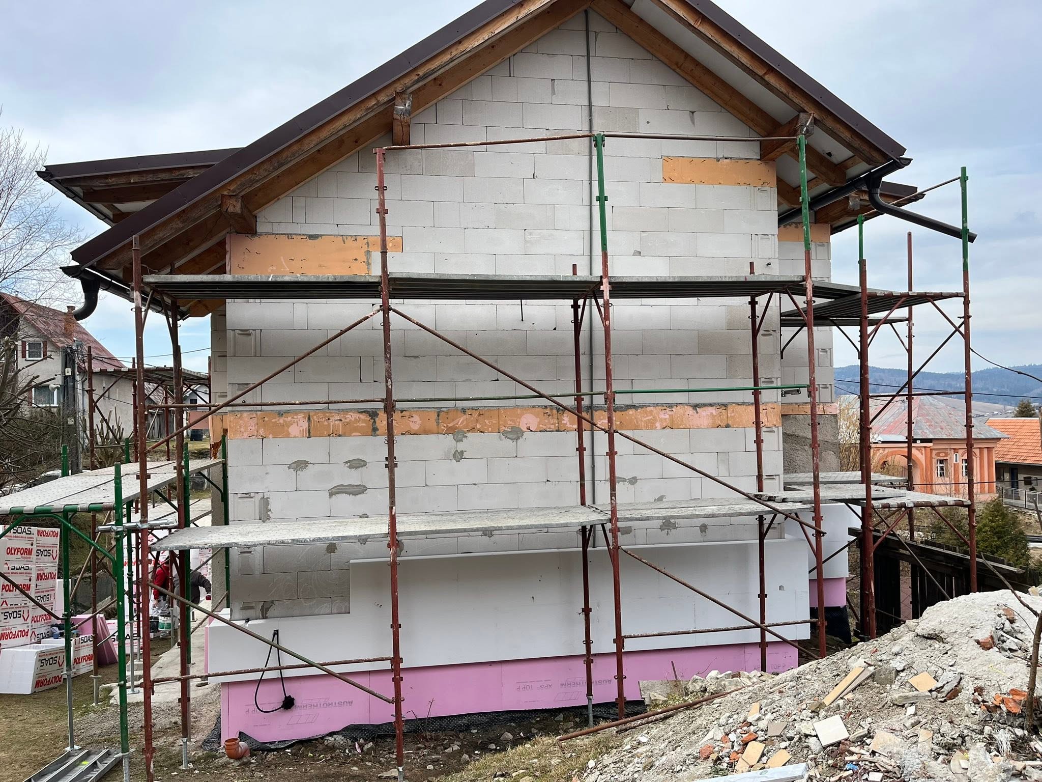 Zateplenie rodinného domu — Vavrečka — foto 1